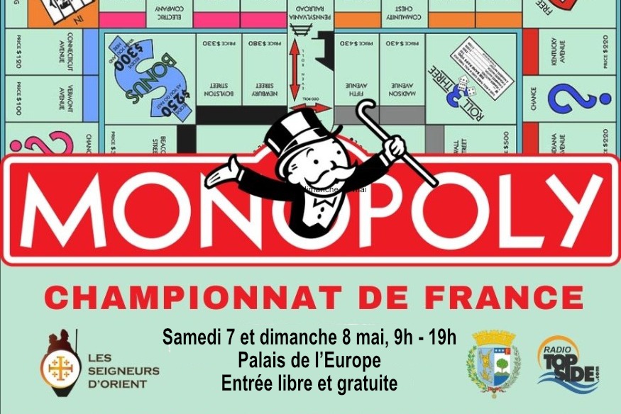 CHAMPIONNAT DE FRANCE DE MONOPOLY 2022